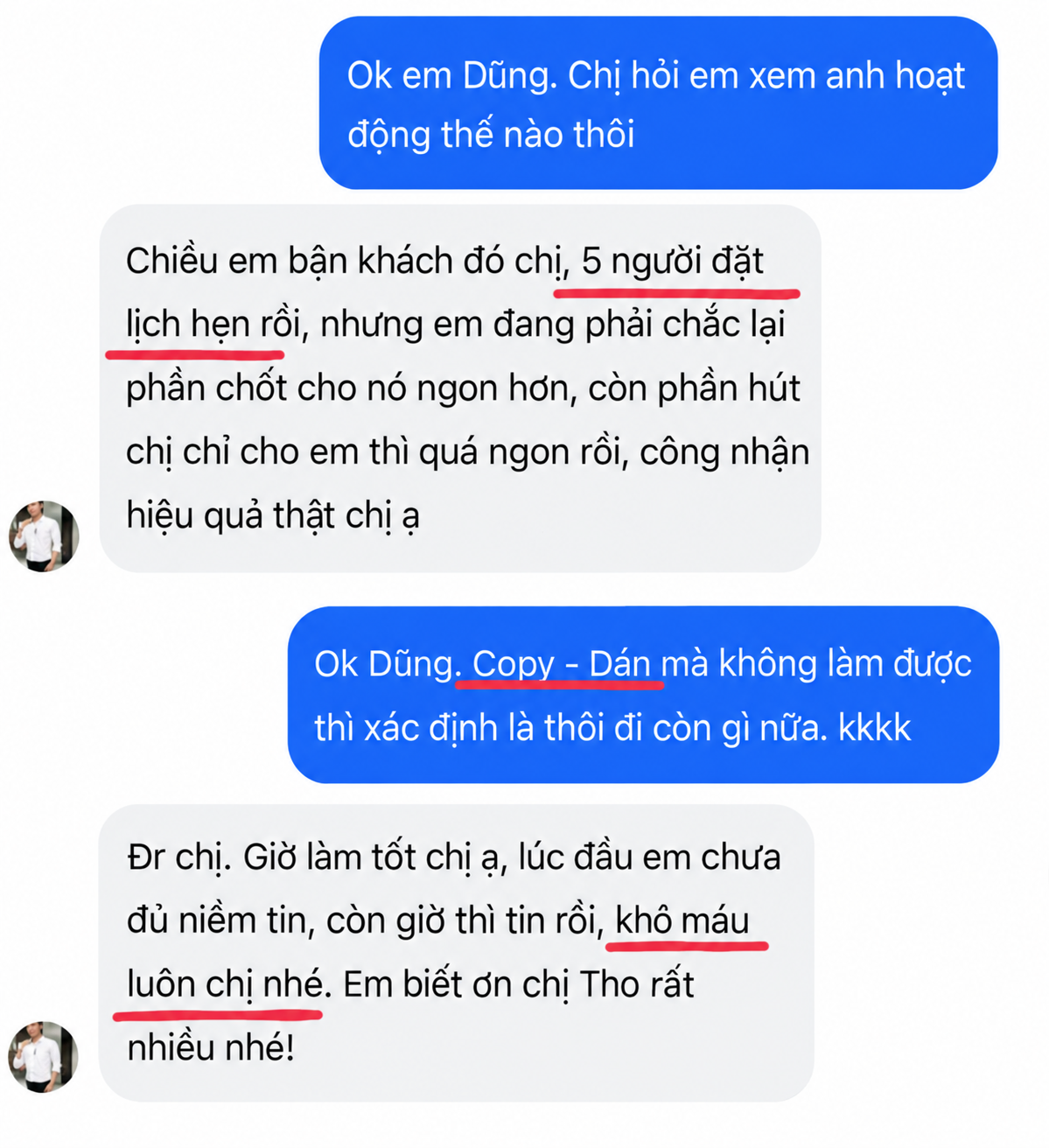 Feedback Chị Hoa AFF 5